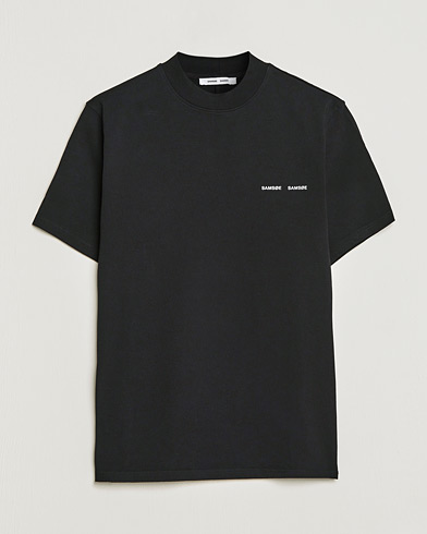 Herr | Svarta t-shirts | Samsøe & Samsøe | Norsbro Organic Cotton Tee Black