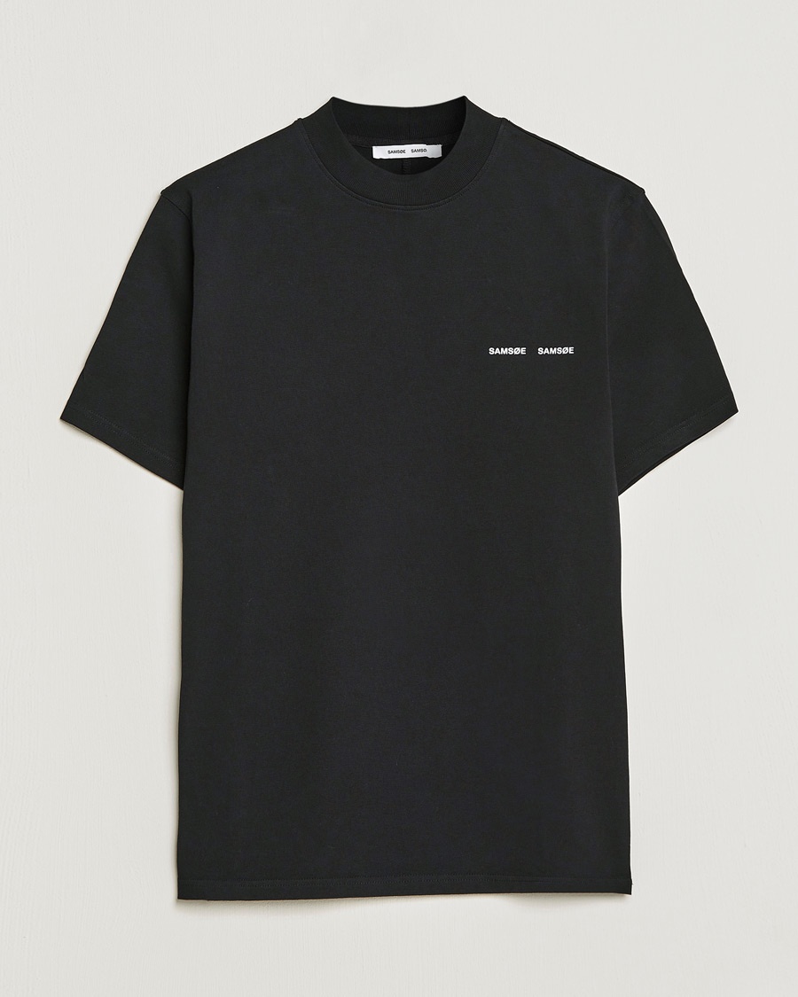 Samsøe Samsøe Norsbro Organic Cotton Tee Black – Svart