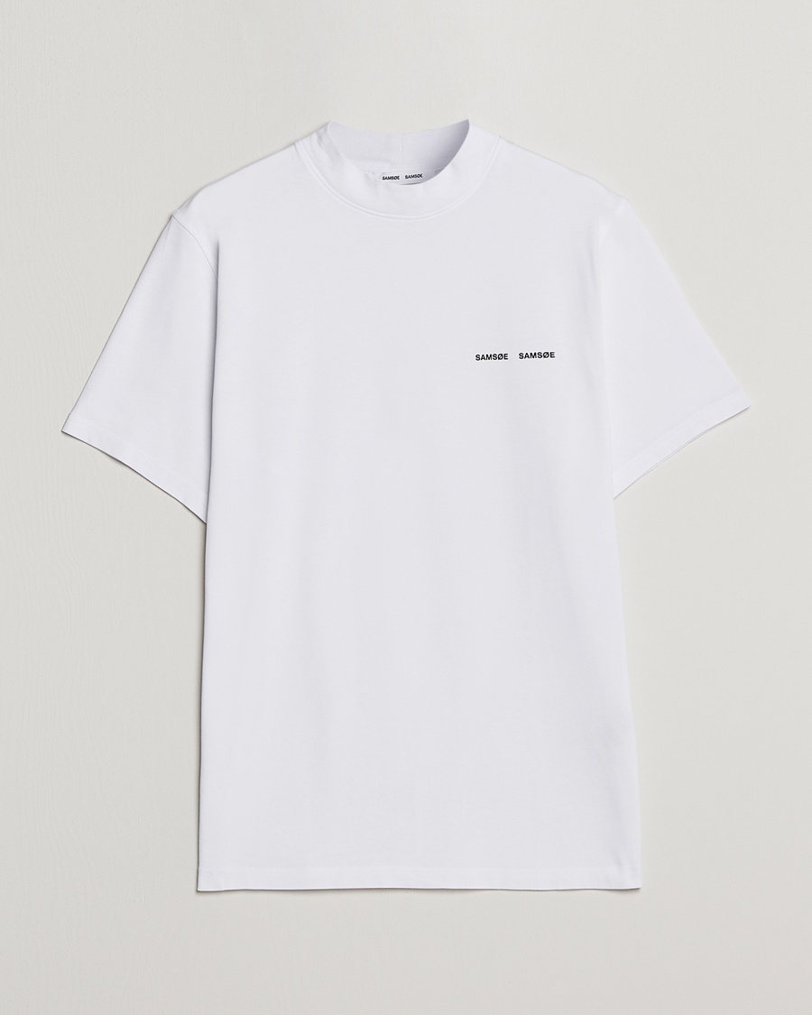 Samsøe Samsøe Norsbro Organic Cotton Tee White – Vit
