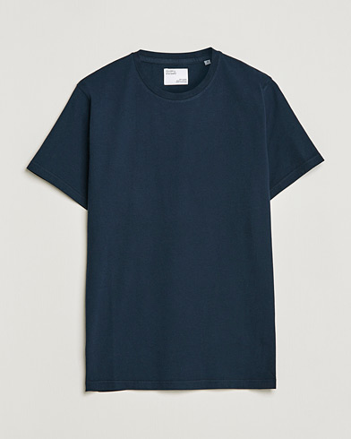 Herr | Ekologiskt | Colorful Standard | Classic Organic T-Shirt Navy Blue