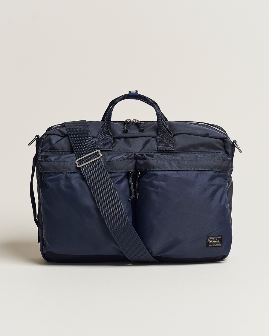 Porter-Yoshida & Co. Porter-Yoshida & Co.Force 3Way BriefcaseNavy Blue – Blå