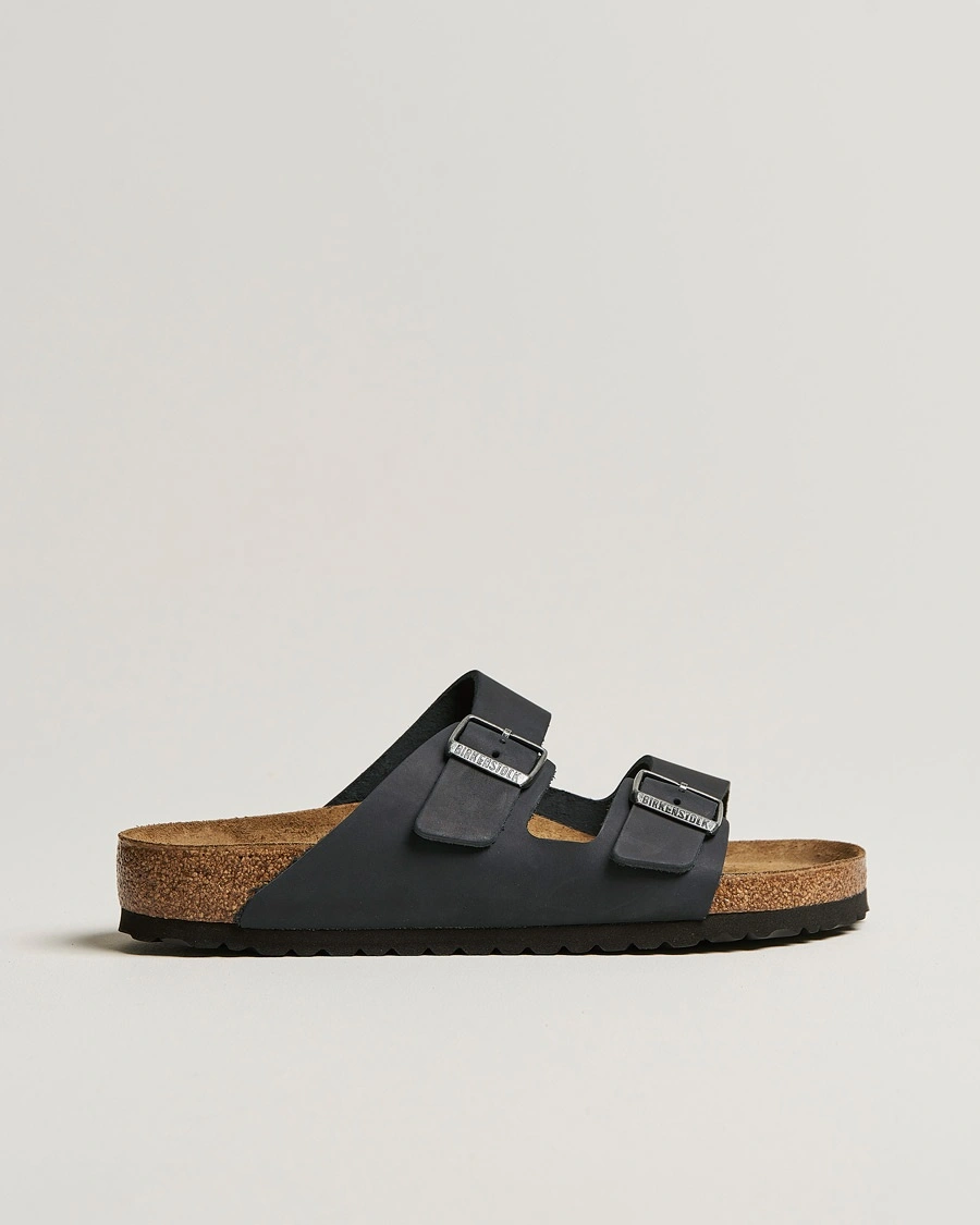 BIRKENSTOCK Arizona Classic Footbed Black Oiled Leather – Svart