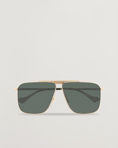 Herr | Accessoarer | Gucci | GG8040S Sunglasses Gold/Green