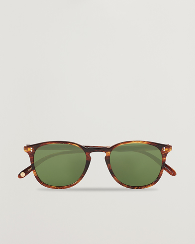Herr | D-formade solglasögon | Garrett Leight | Kinney 49 Sunglasses Chestnut