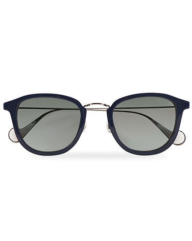 Herr | Runda solglasögon | Moncler Lunettes | ML0126 Sunglasses Blue/Red