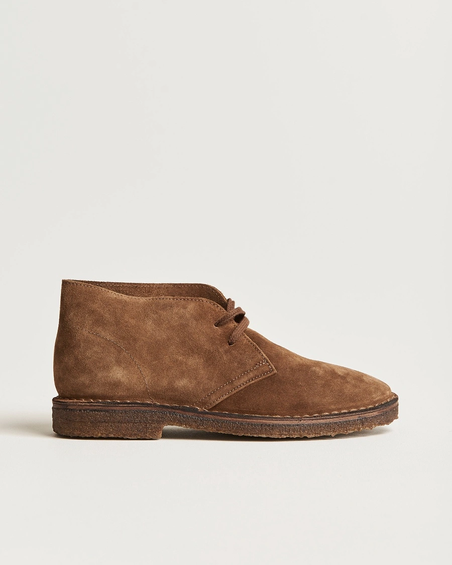 Herr | Chukka Boots | Drake's | Clifford Suede Desert Boots Light Brown