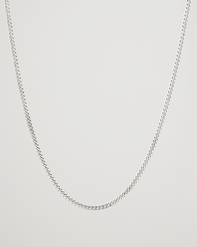 Herr | New Nordics | Tom Wood | Curb Chain M Necklace Silver