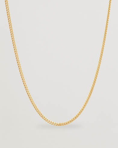 Herr | Smycken | Tom Wood | Curb Chain M Necklace Gold