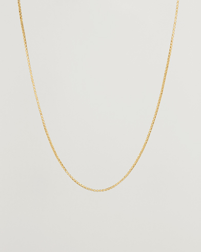 Herr | Halsband | Tom Wood | Square Chain M Necklace Gold
