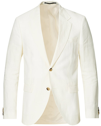  Jamonte Linen Suit Blazer Cream