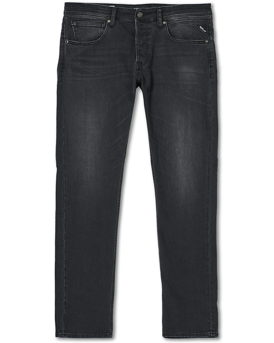  Grover Super Stretch Bio Jeans Washed Black