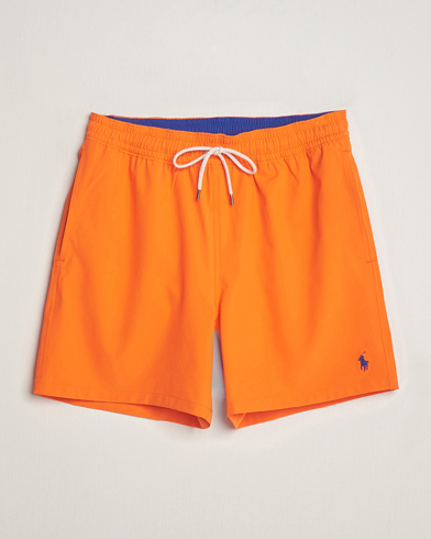 Herr | Badbyxor | Polo Ralph Lauren | Recycled Traveler Boxer Swimshorts Sailing Orange