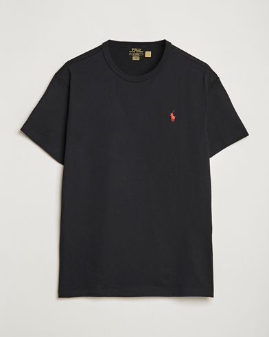 Herr | Svarta t-shirts | Polo Ralph Lauren | Heavyweight Crew Neck T-Shirt Black