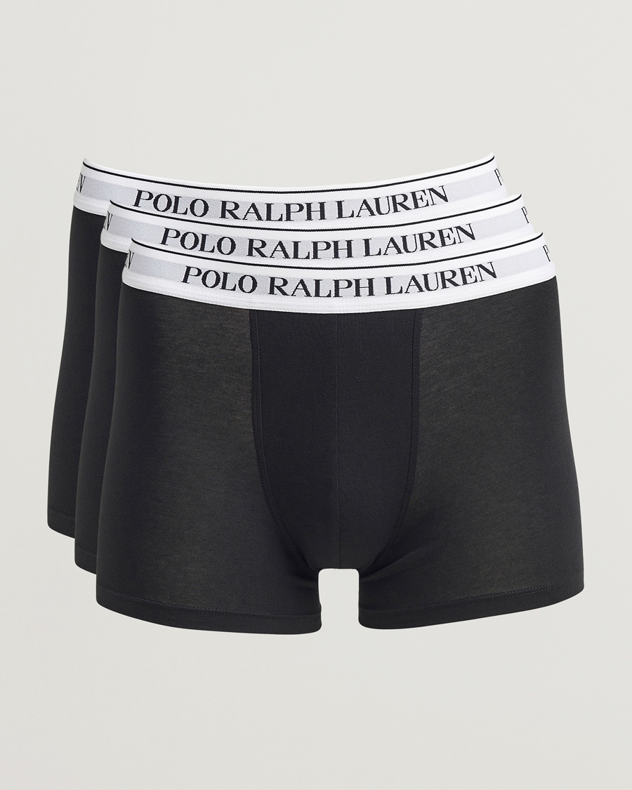 Herr | | Polo Ralph Lauren | 3-Pack Trunk Black