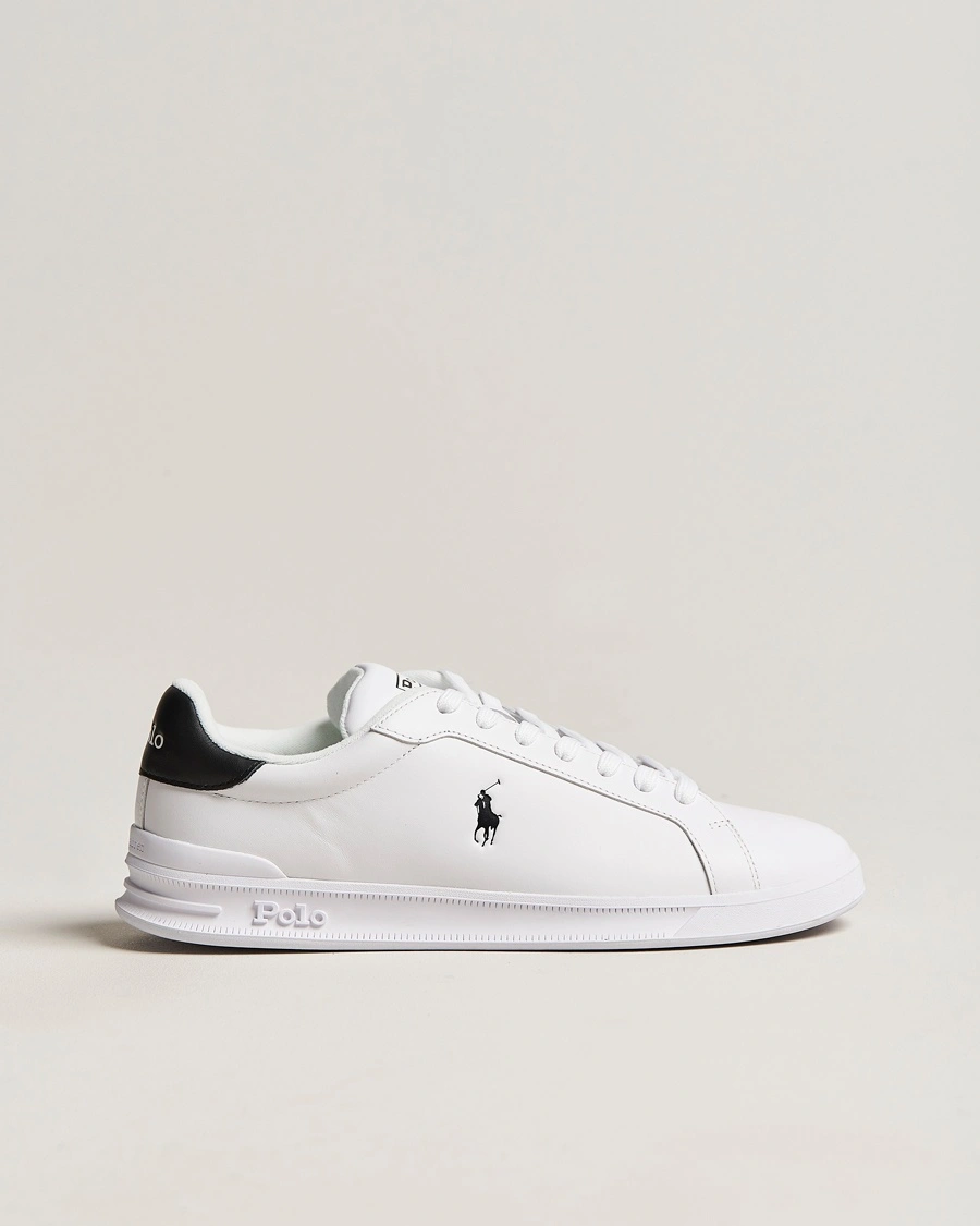 Polo Ralph Lauren Heritage Court Sneaker White/Black – Vit