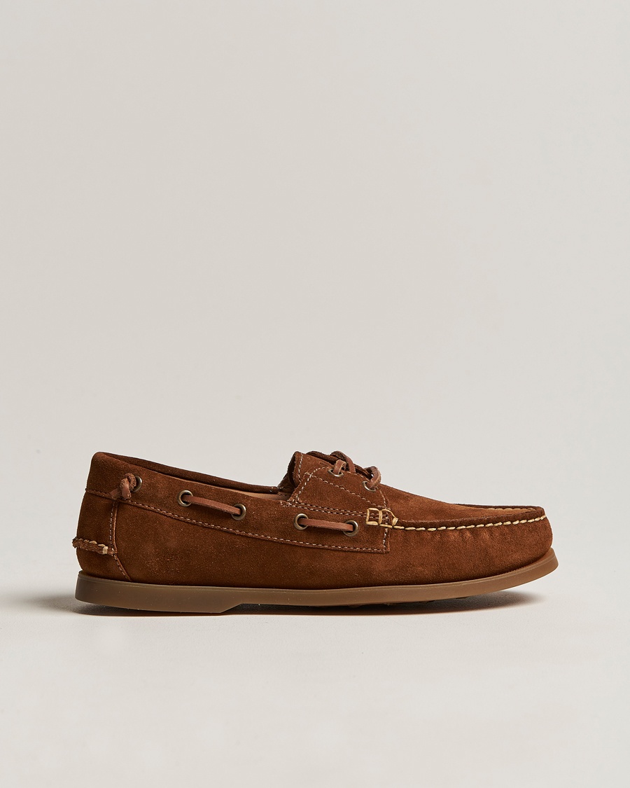 Herr | | Polo Ralph Lauren | Merton Suede Docksides New Pale Russet