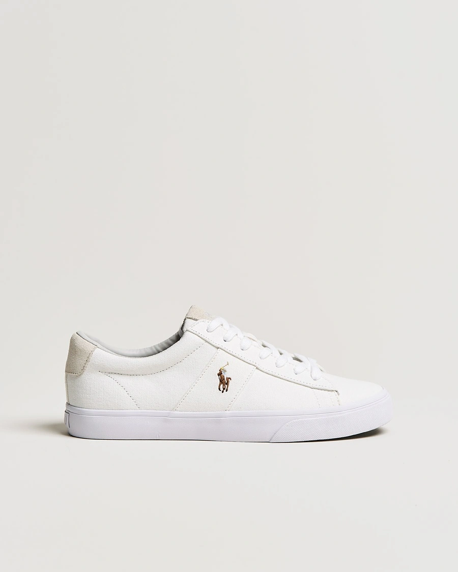 Polo Ralph Lauren Sayer Canvas Sneakers White – Vit