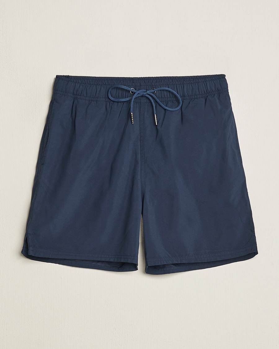 Bread & Boxers Swimshorts Navy Blue – Blå