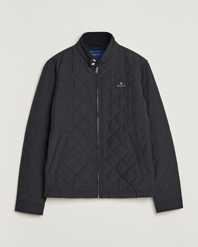 Quiltade jackor |  The Quilted Windcheater Black