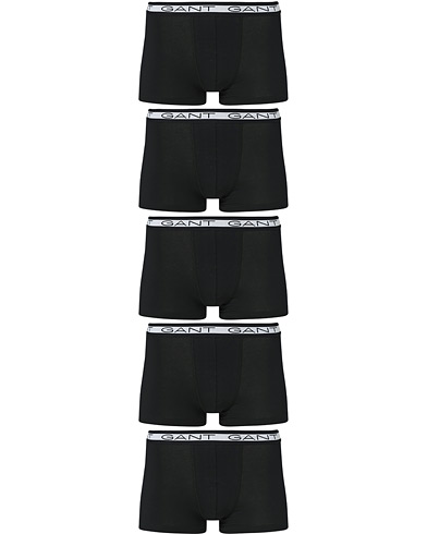 Herr | Underkläder | GANT | 5-Pack Trunks Black