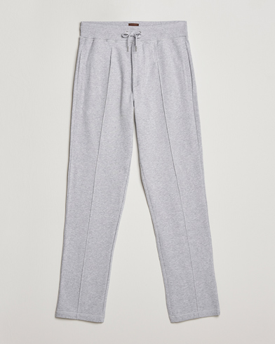 Herr | Byxor | Stenströms | Cotton Jersey Pants Grey