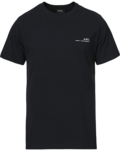 Herr | A.P.C. | A.P.C. | Item Short Sleeve T-Shirt Black