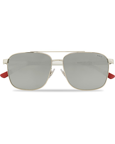 Fyrkantiga solglasögon |  PH3135 Sunglasses Silver/Mirror
