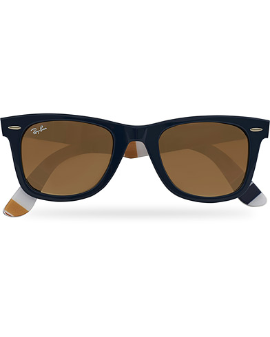 D-formade solglasögon |  RB2140 Wayfarer Sunglasses Dark Blue/Brown