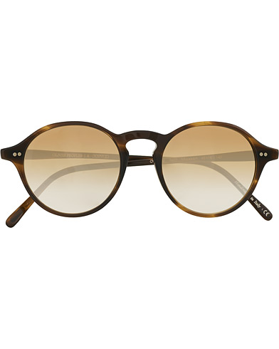 Herr | Runda solglasögon | Oliver Peoples | Maxson Sunglasses Bark/Honey Gradient