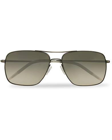 Herr | Pilotsolglasögon | Oliver Peoples | Clifton Sunglasses Antique Pewter/Shale Gradient