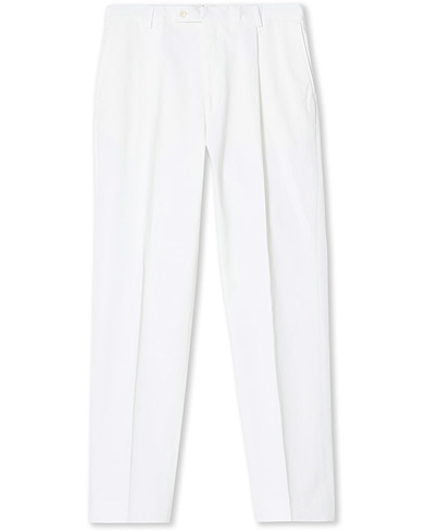  Philip Twill Trousers White