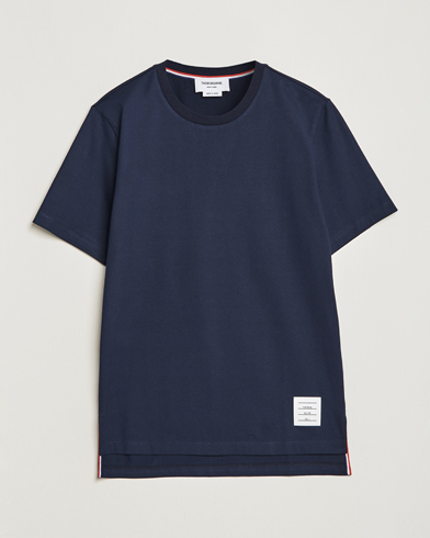 Herr | Thom Browne | Thom Browne | Relaxed Fit Short Sleeve T-Shirt Navy