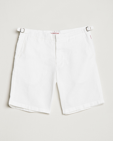 Herr |  | Orlebar Brown | Norwich Linen Shorts White