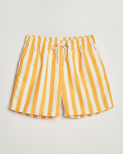 Herr | Ripa Ripa | Ripa Ripa | Paraggi Striped Swimshorts Yellow/White