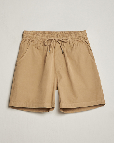 Herr | Drawstringshorts | Colorful Standard | Classic Organic Twill Drawstring Shorts Desert Khaki