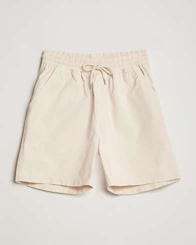Herr | Drawstringshorts | Colorful Standard | Classic Organic Twill Drawstring Shorts Ivory White