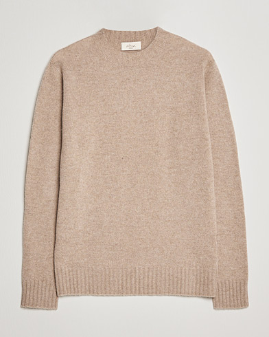 Till skaparen |  Wool/Cashmere Cew Neck Sweater Beige