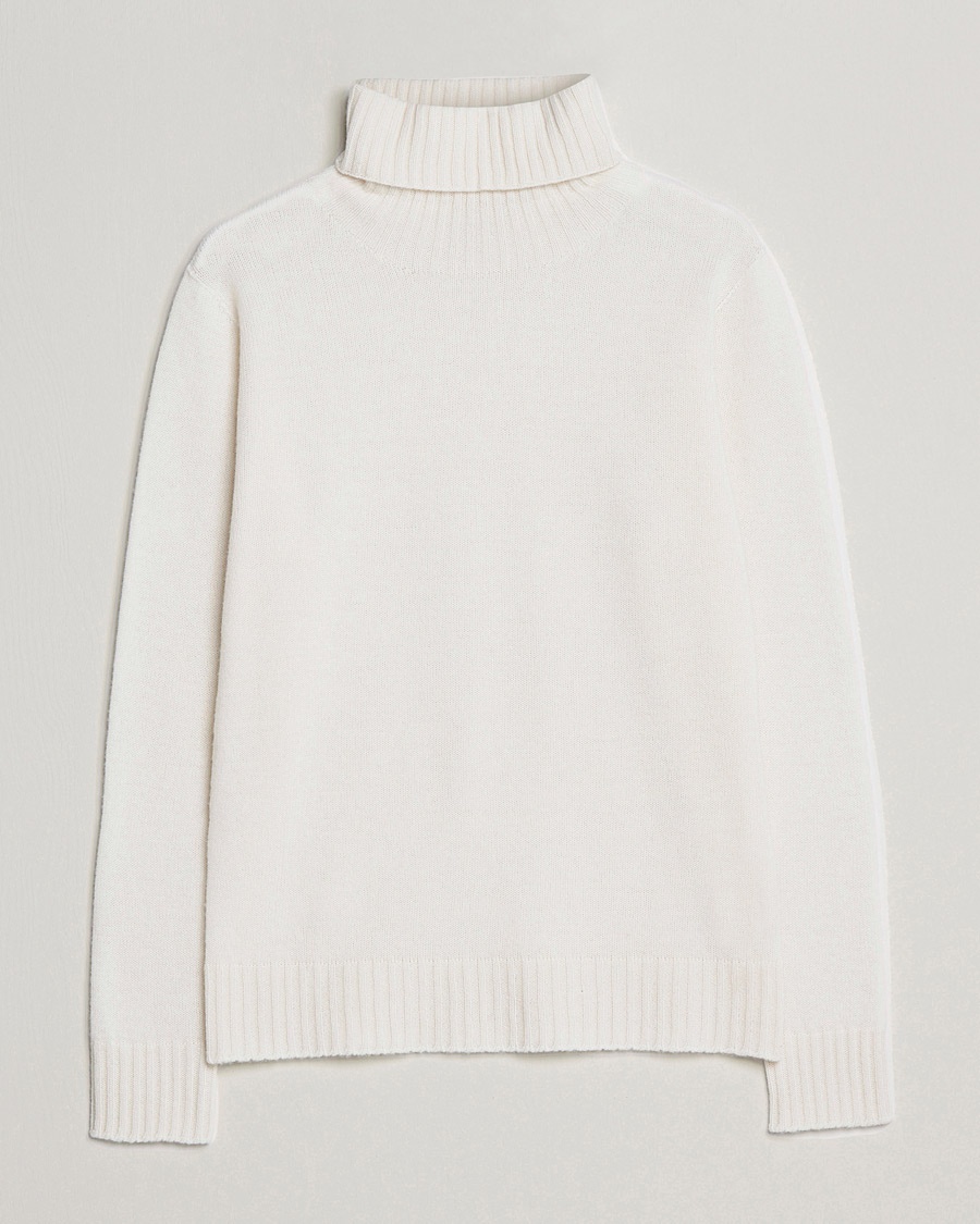  Wool/Cashmere Turtleneck Sweater Latte