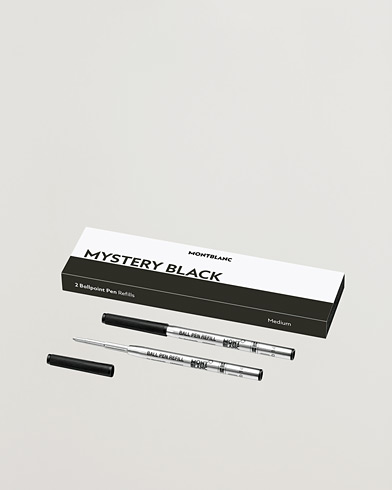 Herr | Pennor | Montblanc | 2 Ballpoint Pen Refills Mystery Black