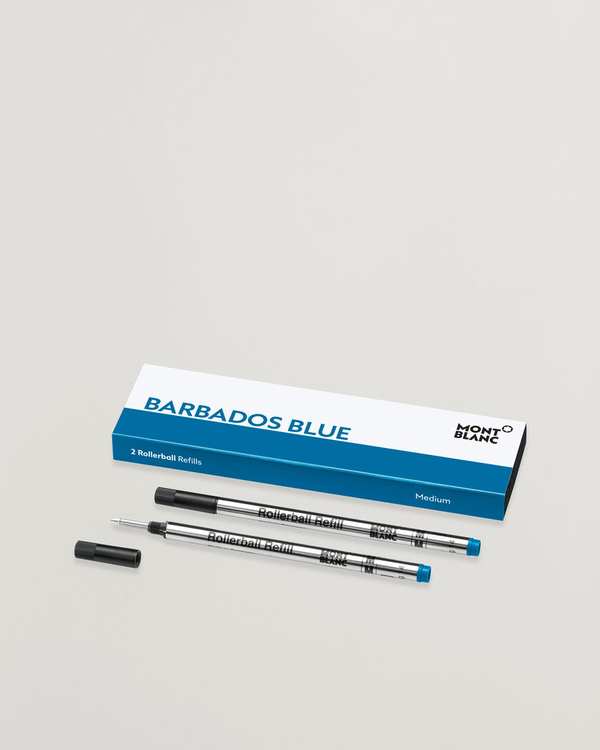 Montblanc 2 Rollerball Refills Barbados Blue – Blå