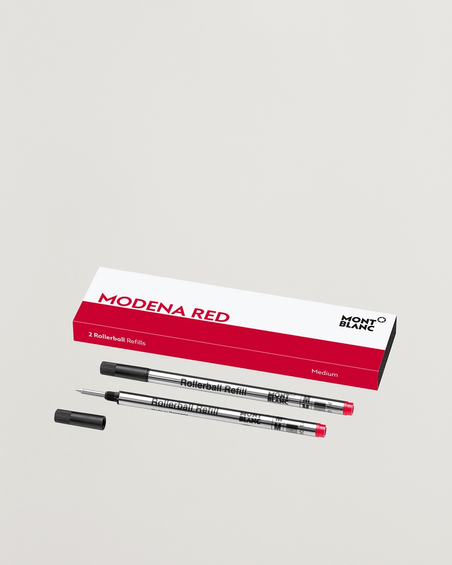 Montblanc 2 Rollerball Refills Modena Red – Röd