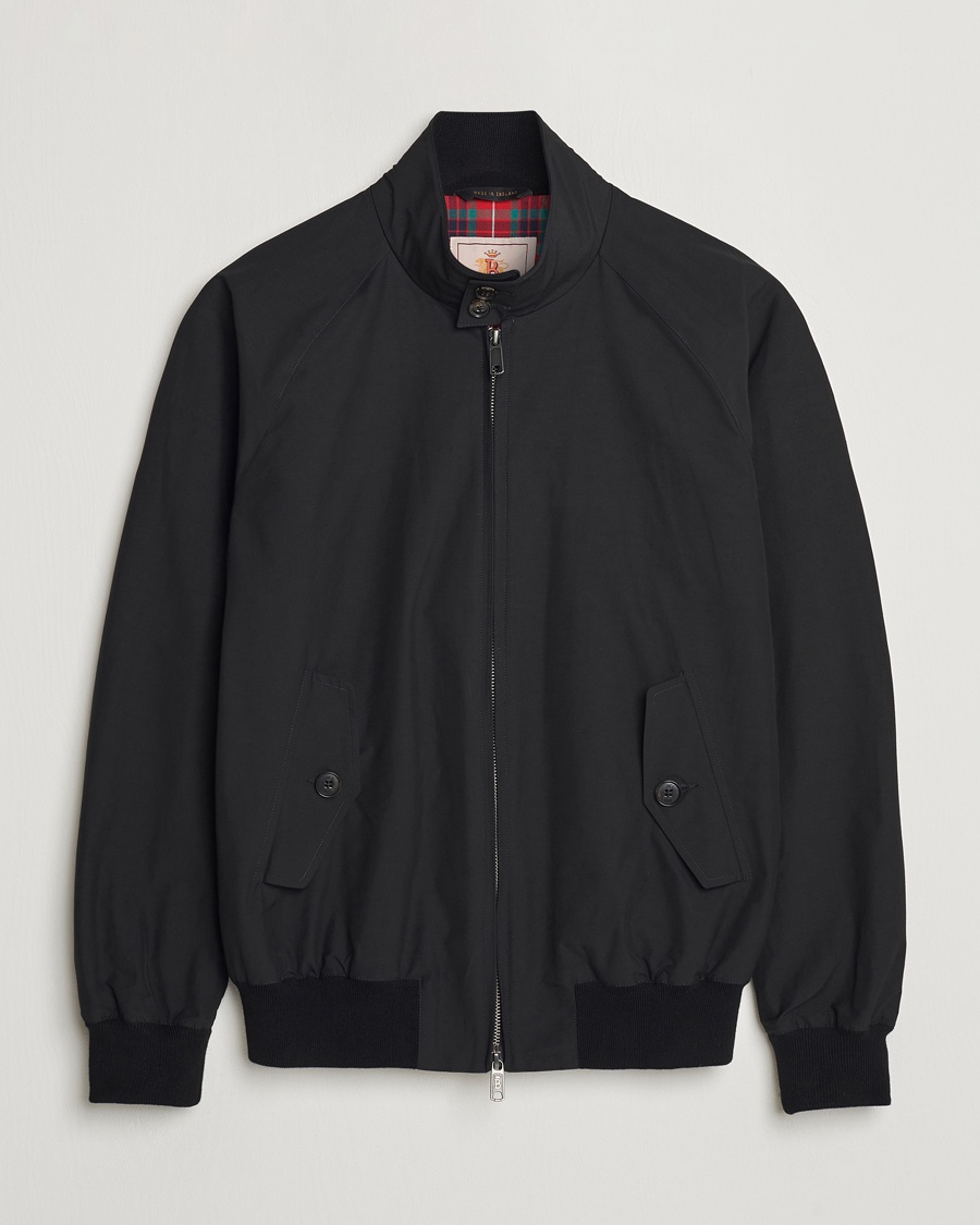 Baracuta G9 Original Harrington Jacket Black – Svart