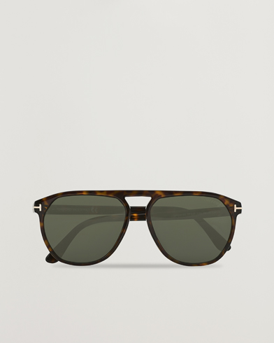 Herr |  | Tom Ford | Jasper-02 Sunglasses Dark Havana/Green