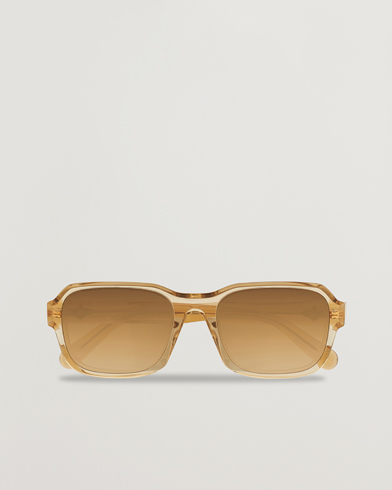 Herr | Fyrkantiga solglasögon | Moncler Lunettes | Icebridge Sunglasses Shiny Beige/Brown Mirror