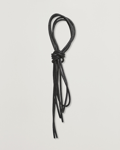 Herr | Skovårdsprodukter | Saphir Medaille d'Or | Shoe Laces Thin Waxed 75cm Black