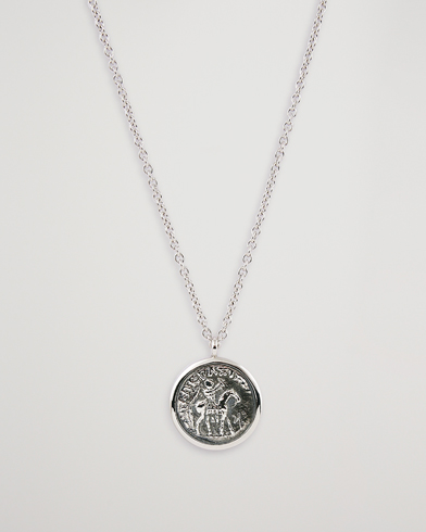 Herr | New Nordics | Tom Wood | Coin Pendand Necklace Silver