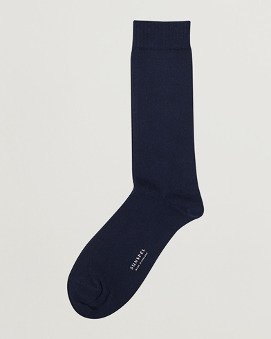 Herr |  | Sunspel | Cotton Blend Socks Navy