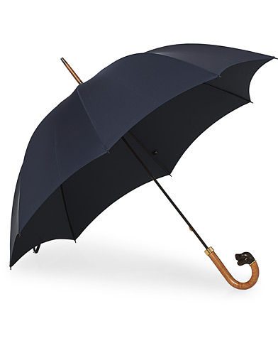 Herr | Paraply | Fox Umbrellas | Brown Spaniel Umbrella Navy