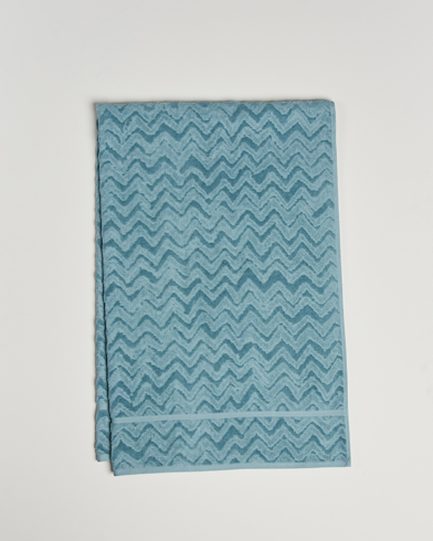 Herr | Textilier | Missoni Home | Rex Bath Sheet 100x150 cm Light Blue