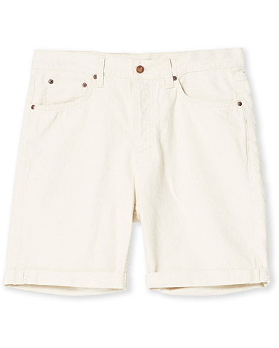 Shorts |  Josh Stretch Denim Shorts Off White